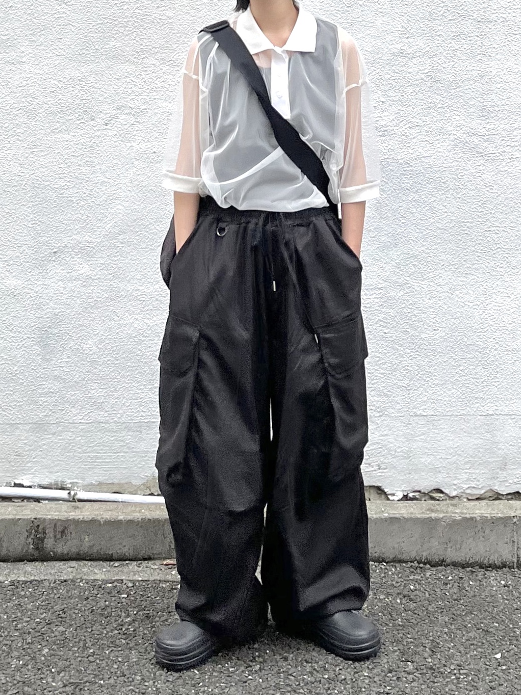 受注制【Chikashitsu +】stopper cross bag (3color) | OUR BRAND