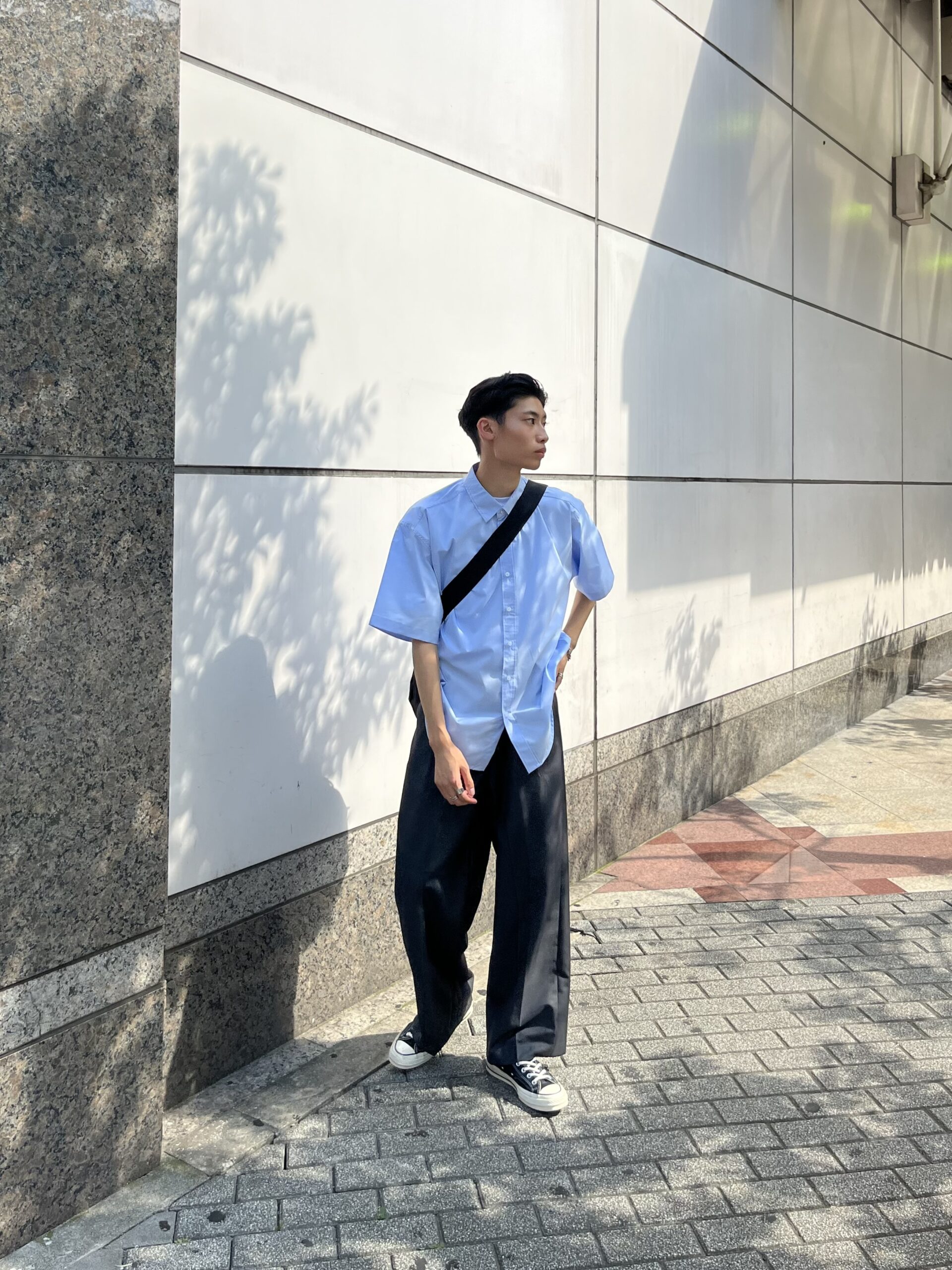 受注制【Chikashitsu +】wide tuck slacks (3color) | OUR BRAND