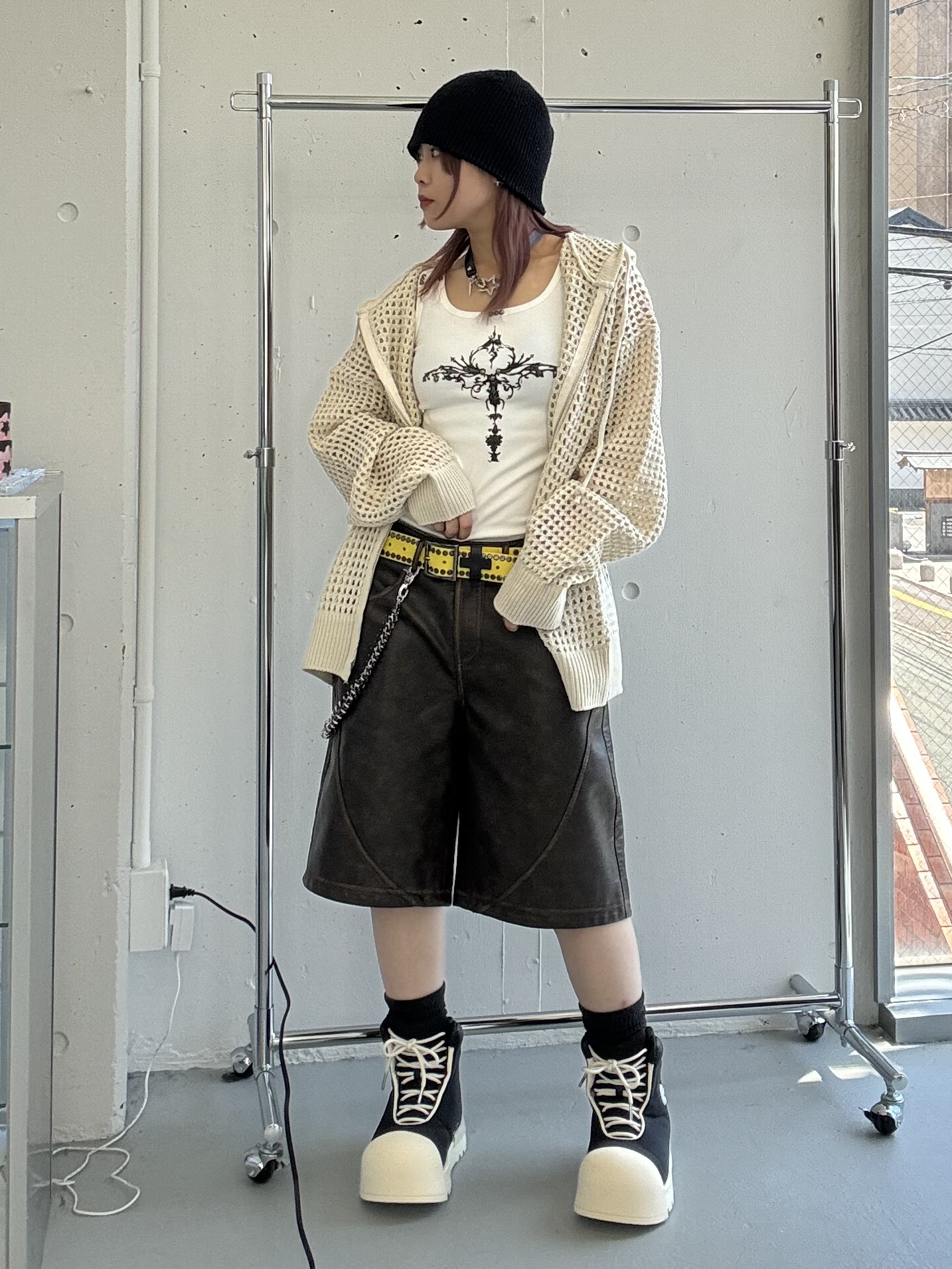 小物 Hender Scheme block wallet chain Hender scheme / block wallet chain｜nest Robe / CONFECT