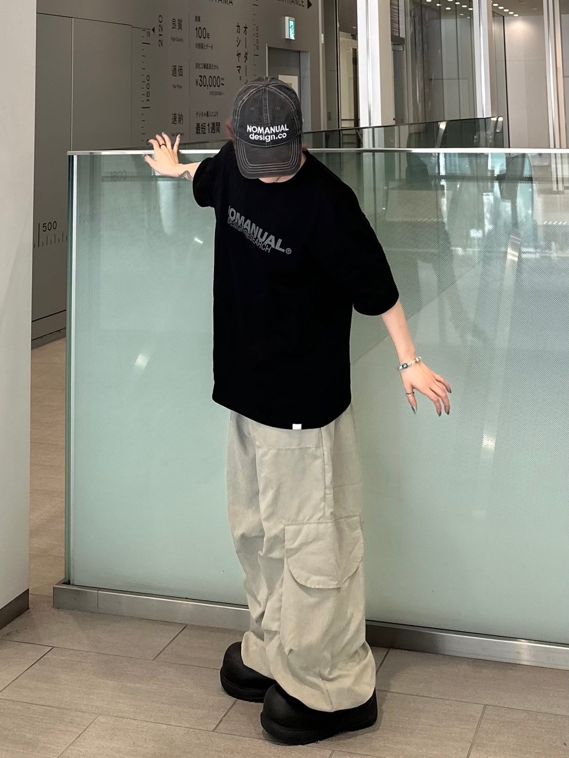 再入荷【NOMANUAL】STITCHED BALL CAP | OUR BRAND,NOMANUAL