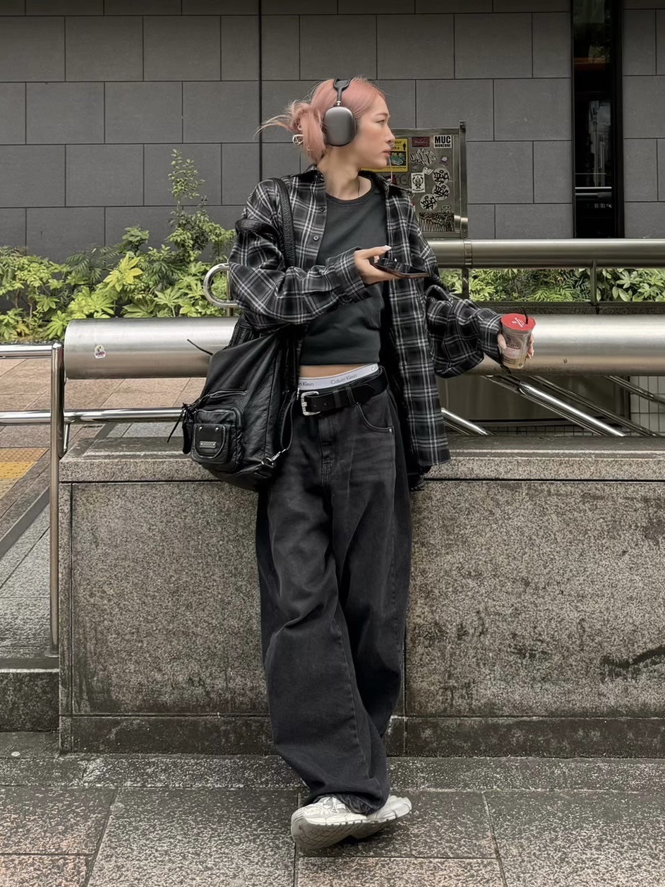 受注制【Chikashitsu +】oversized check shirt | OUR BRAND