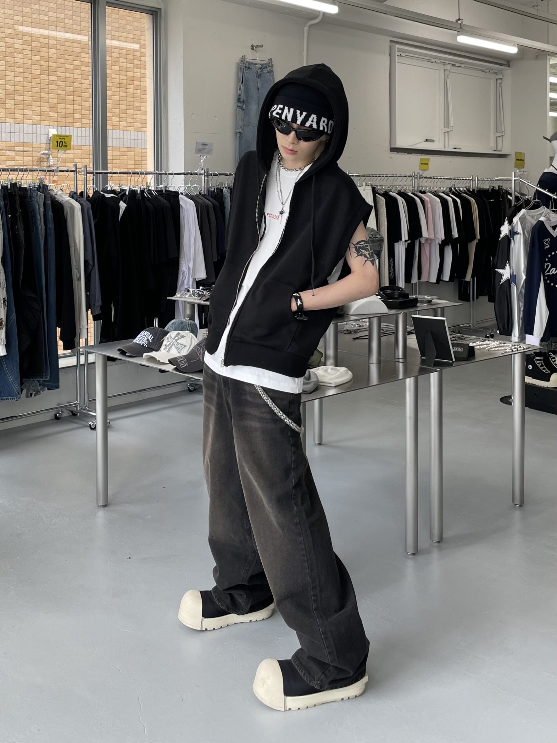 受注制【XU DOG】setup denim pants (2color) | OUR BRAND,XU DOG,BOTTOMS | PRESSING  WEB SHOP