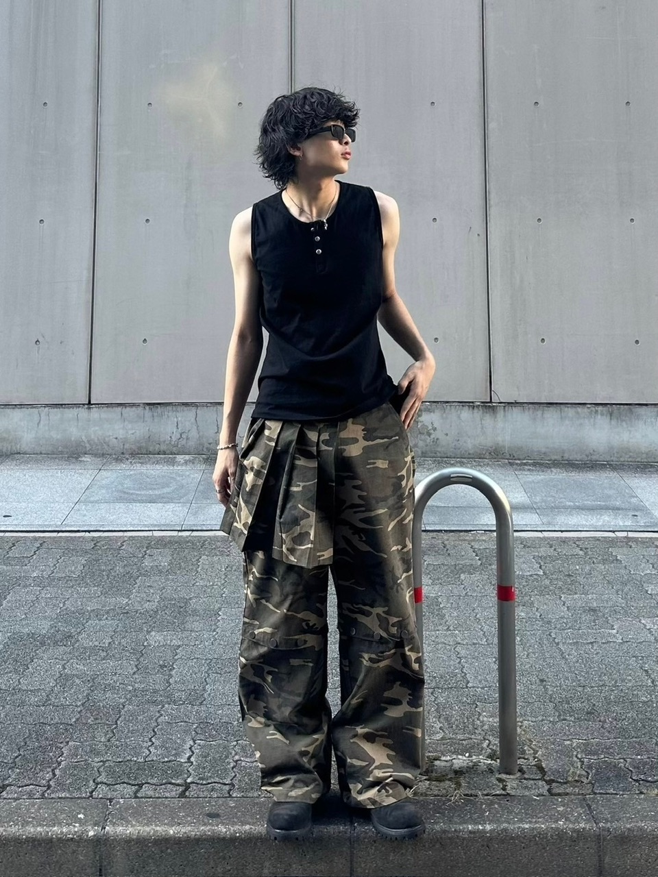 ESC STUDIO】skirt layered snap pants | OUR BRAND,ESC STUDIO | PRESSING WEB  SHOP