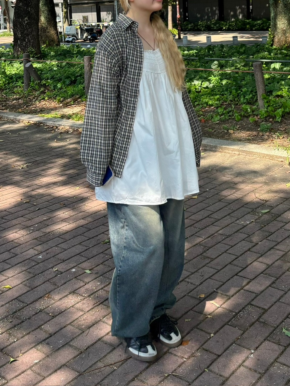 受注制【OaKS】loose fit check shirt (2color) | OUR BRAND