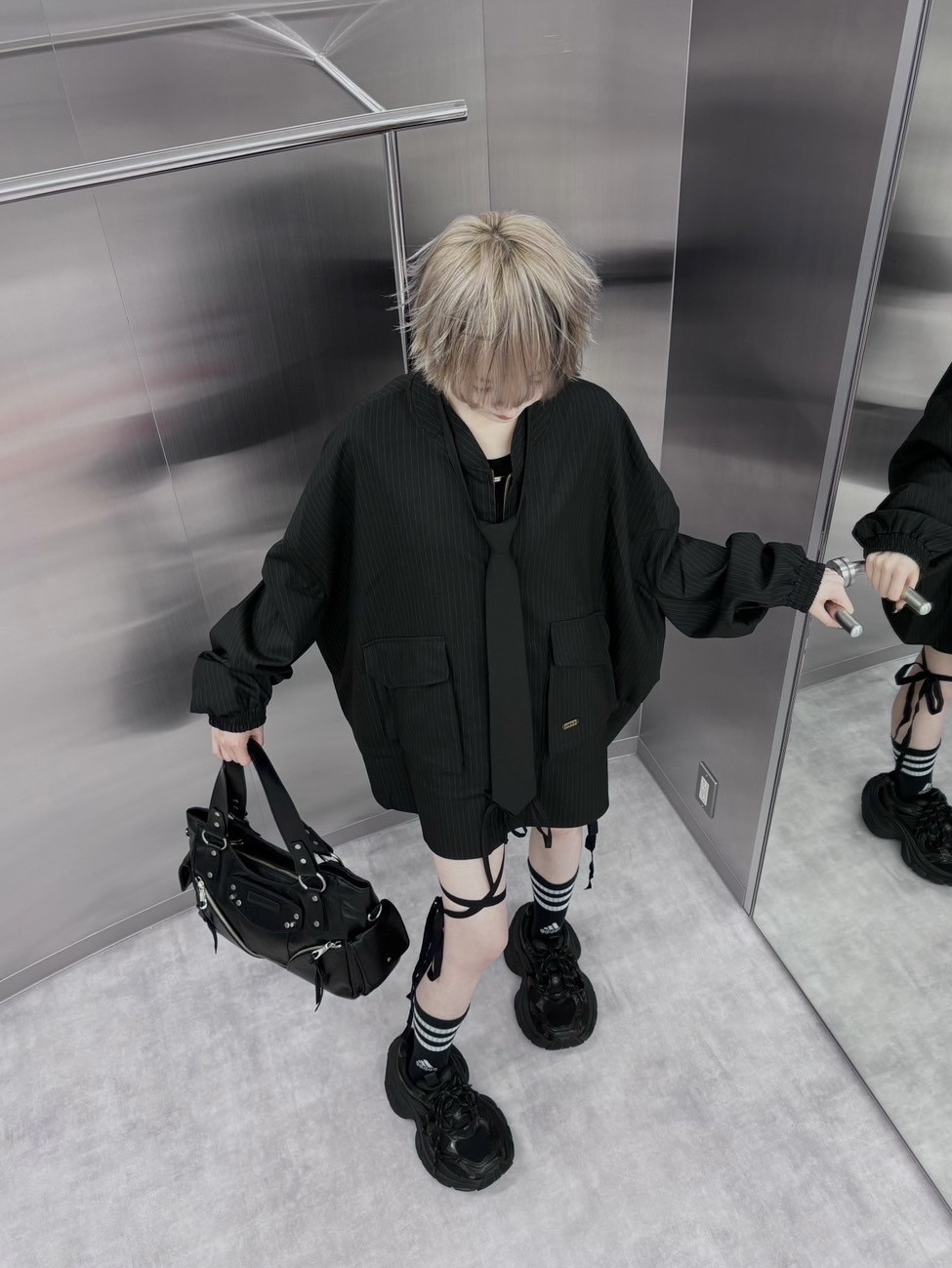 AJOBYAJO】Stripe String Jacket | OUR BRAND,AJOBYAJO