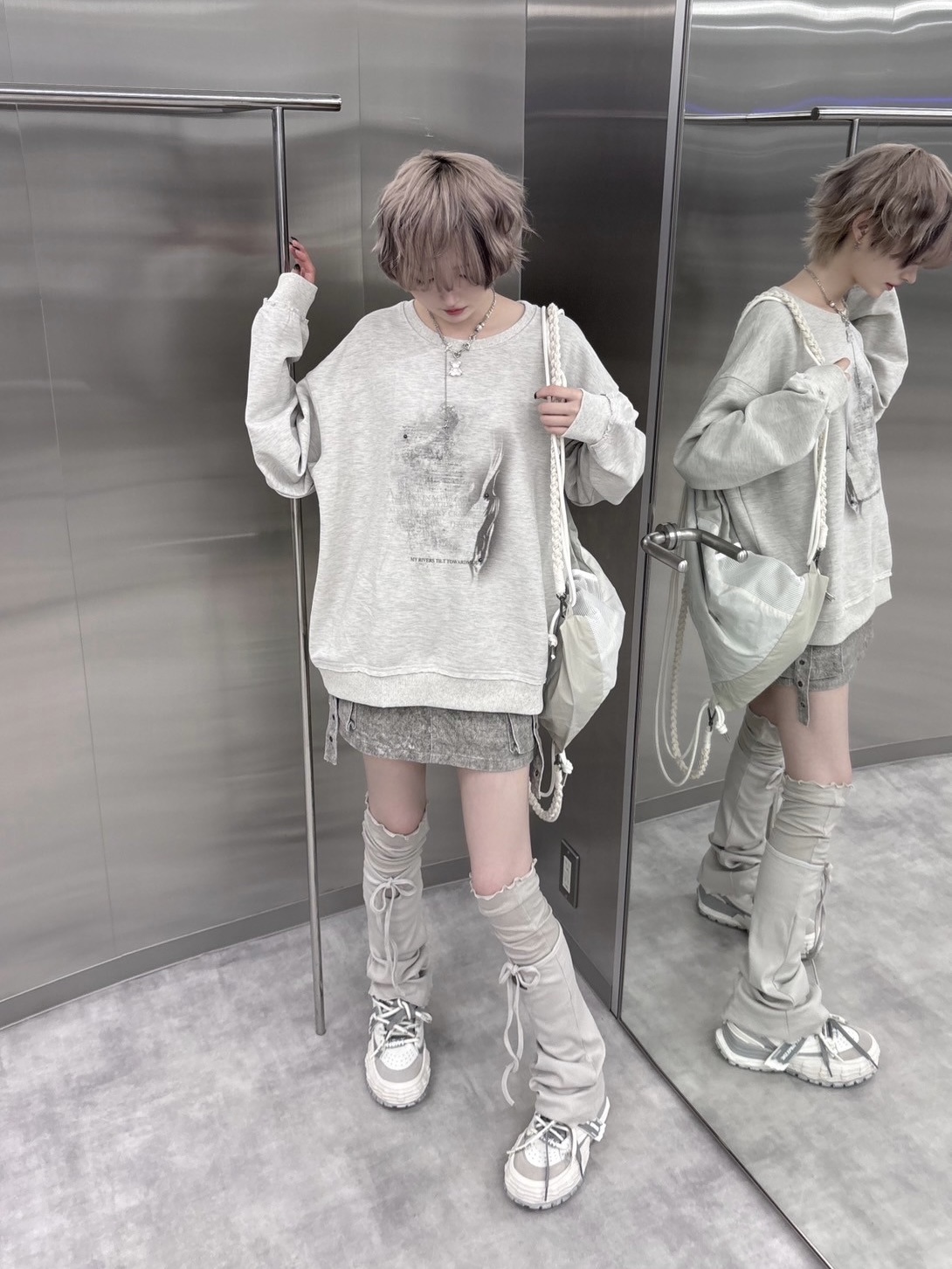 FLAREUP】Wave Handmade Gym Sack | OUR BRAND,FLAREUP (フレア