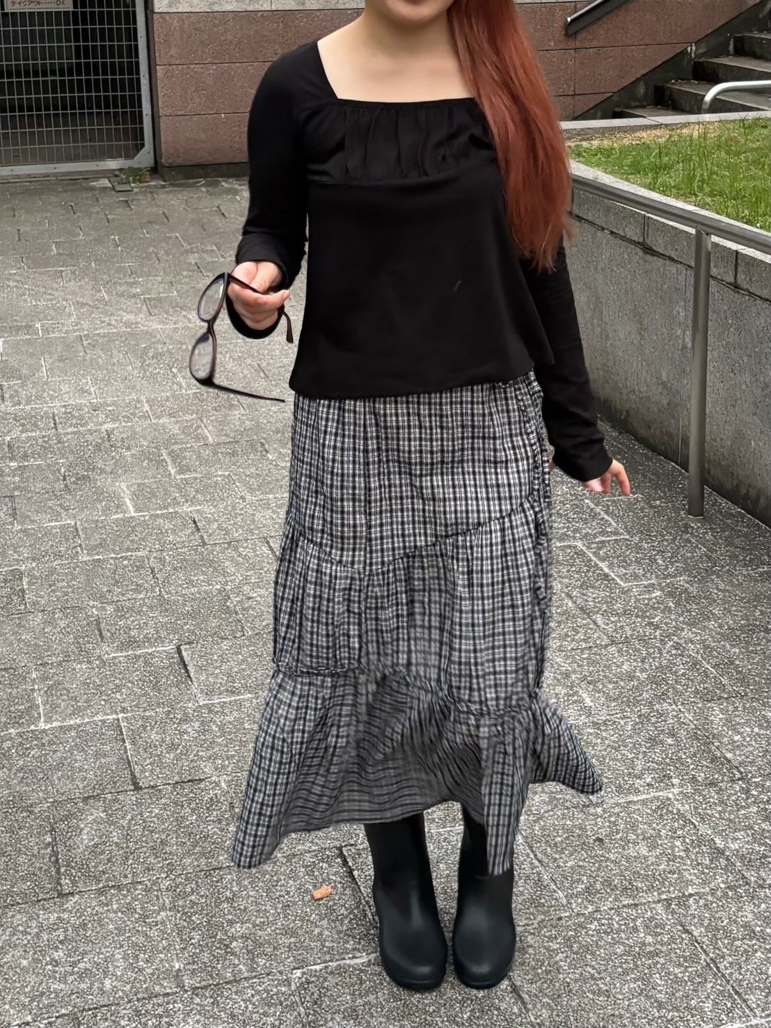 受注制【oaks】shirring long sleeve (3color) / 【オークス