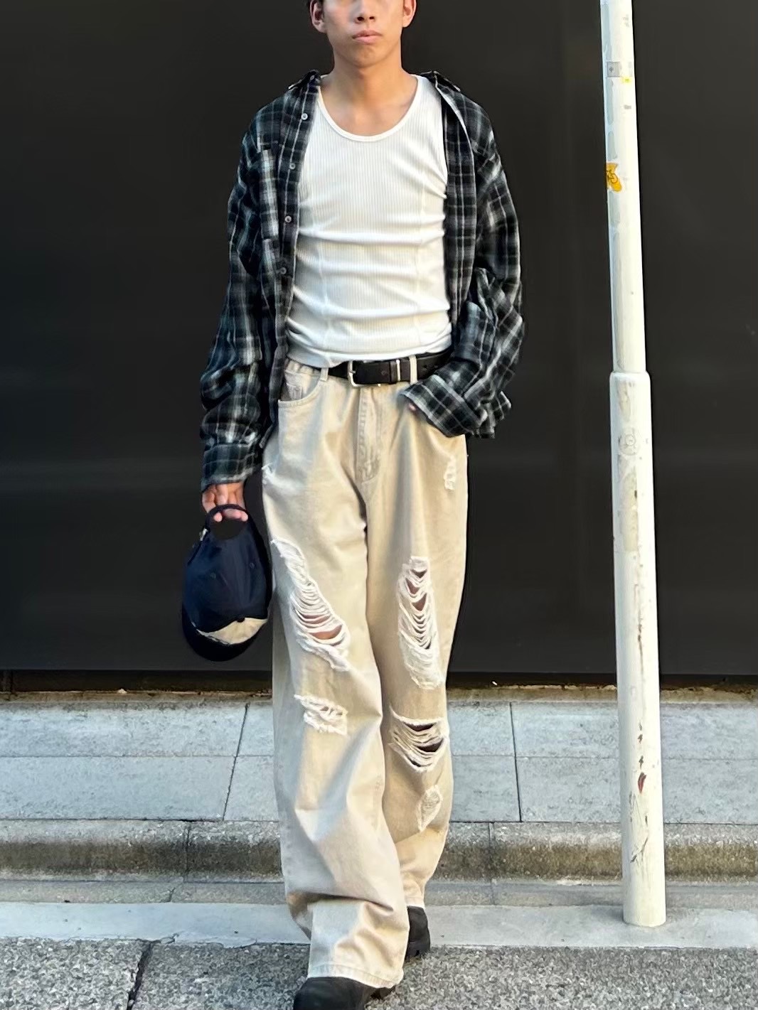 NOMANUAL】O.D CHECK SHIRT | OUR BRAND,NOMANUAL | PRESSING