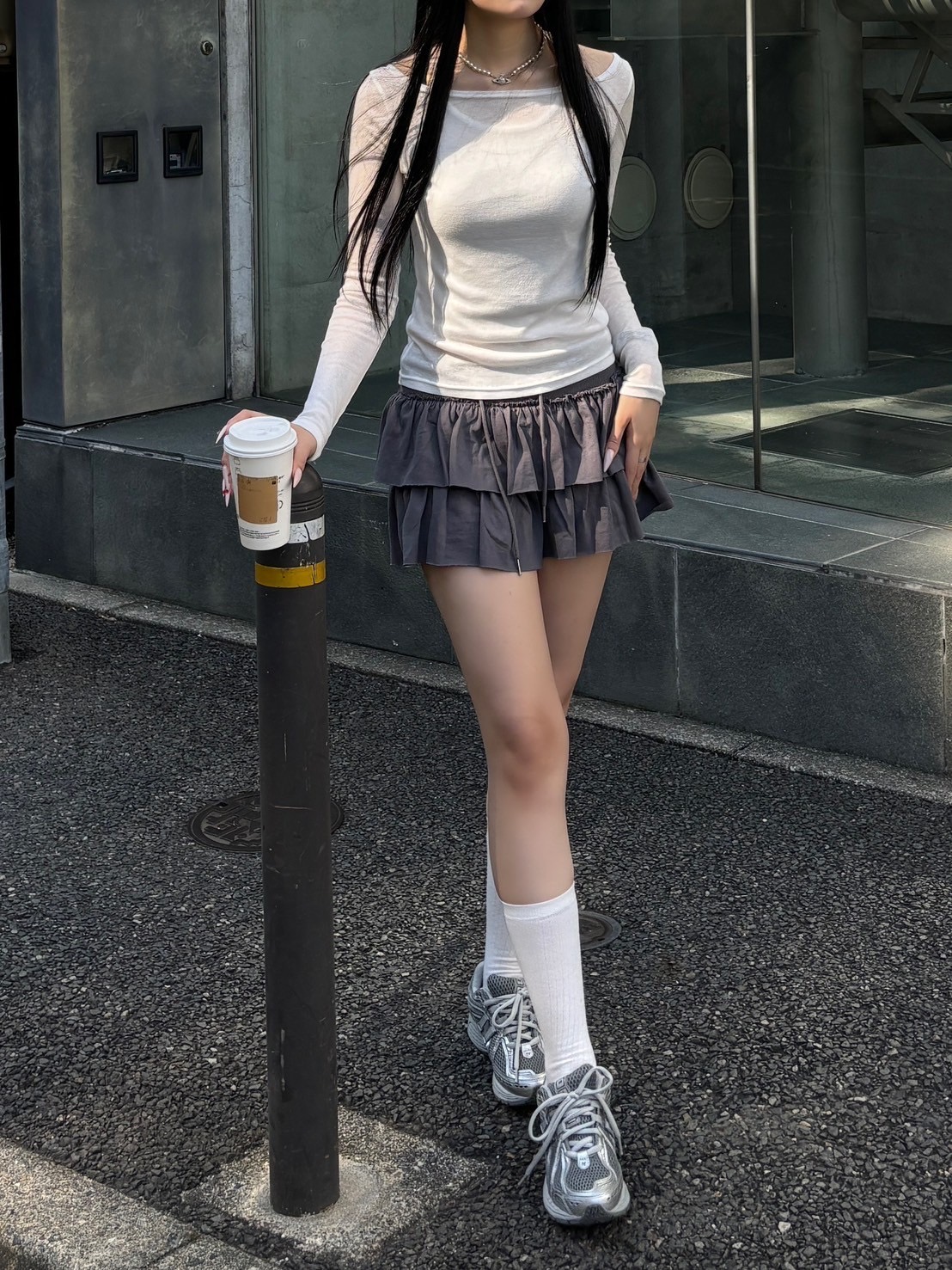 受注制【oaks】sweat frill mini skirt (3color) | OUR BRAND