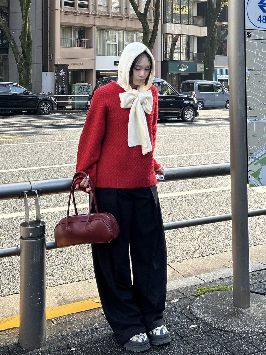 DNSR】Multipleated wide slacks | OUR BRAND,DNSR
