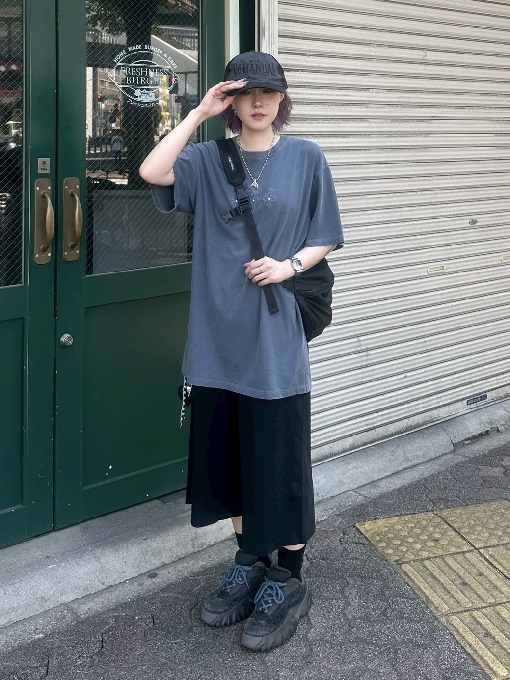 スウェットパンツ NOMANUAL MOLTING BERMUDA SWEATPANTS 5FT984 NOMANUAL】MOLTING BERMUDA SWEATPANTS | OUR BRAND,NOMANUAL