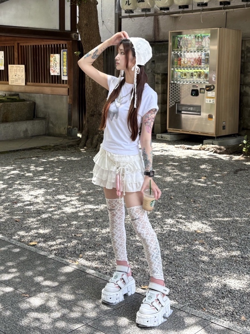 6/27再入荷【SETUP‐EXE】TUTU MIX SKRIT PANTS | OUR BRAND
