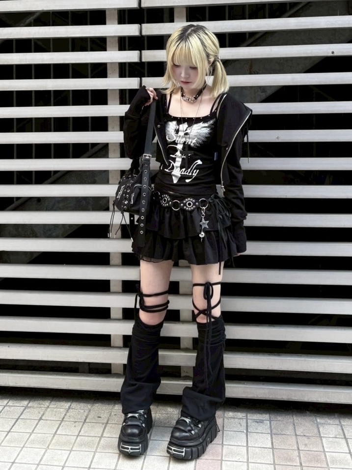 SETUP-EXE キャミソール SETUP‐EXE】CROSS STUDDED SLEEVELESS / 【セットアップエグゼ