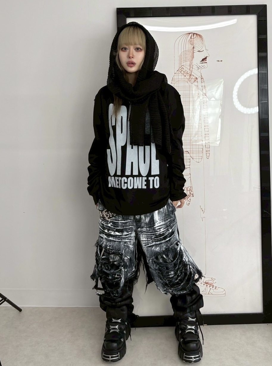 SURGERY】SURGERY clover metal crafted belt / 【サージェリー】サー