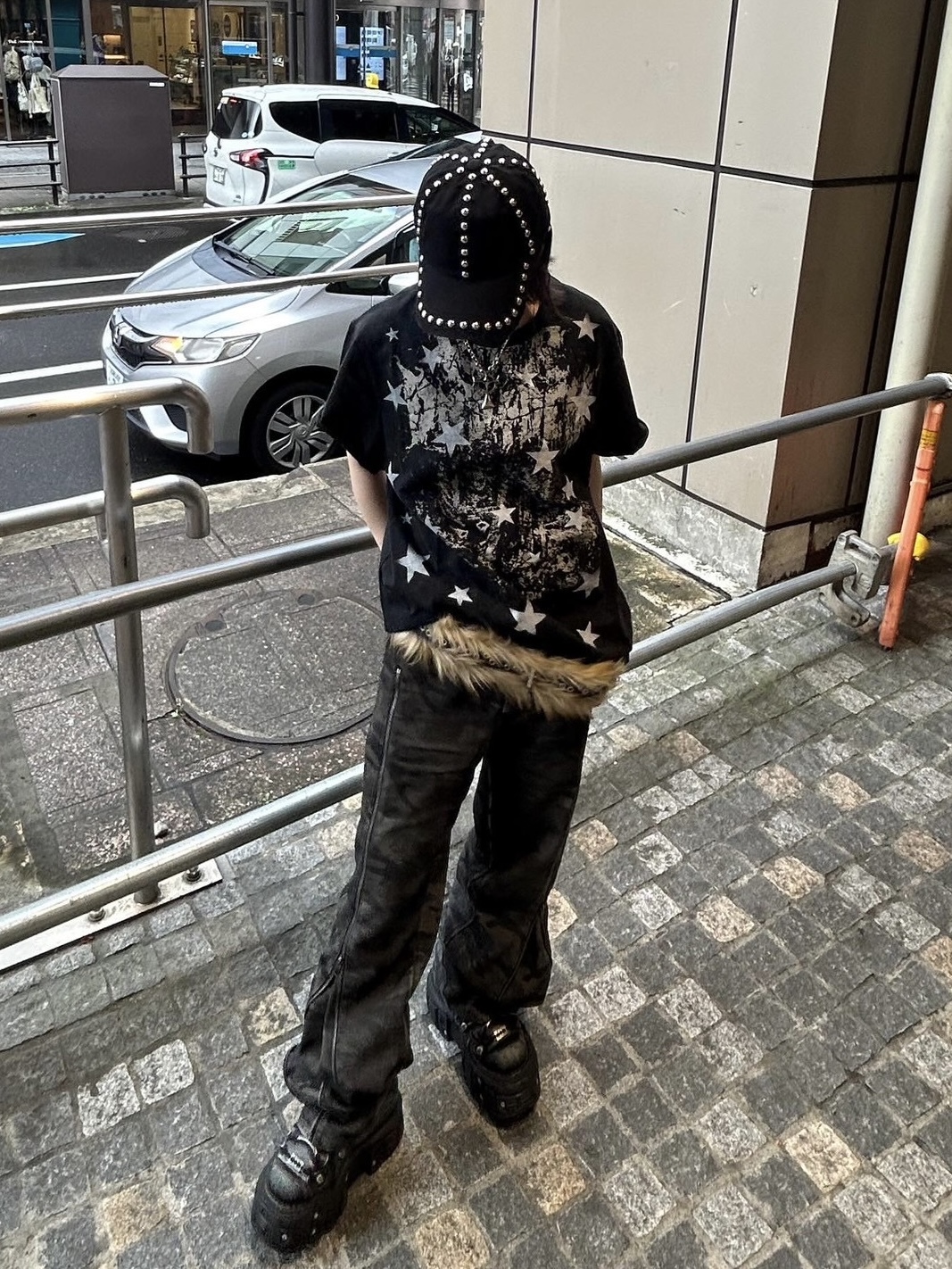 racerworldwide XU fur belt ファーベルト 本革 牛革 racerworldwide XU fur belt ファーベルト 本革 牛革 Fur