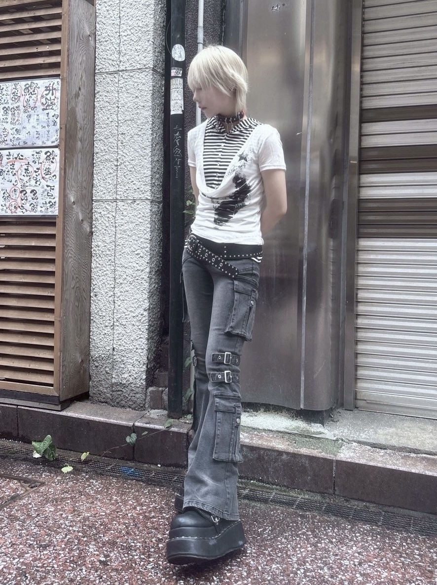 meltthelady cargo flare pants パンツ デニム SITRY カーゴパンツ 2WAY Denim Wide Cargo Pants/2WAY デニム