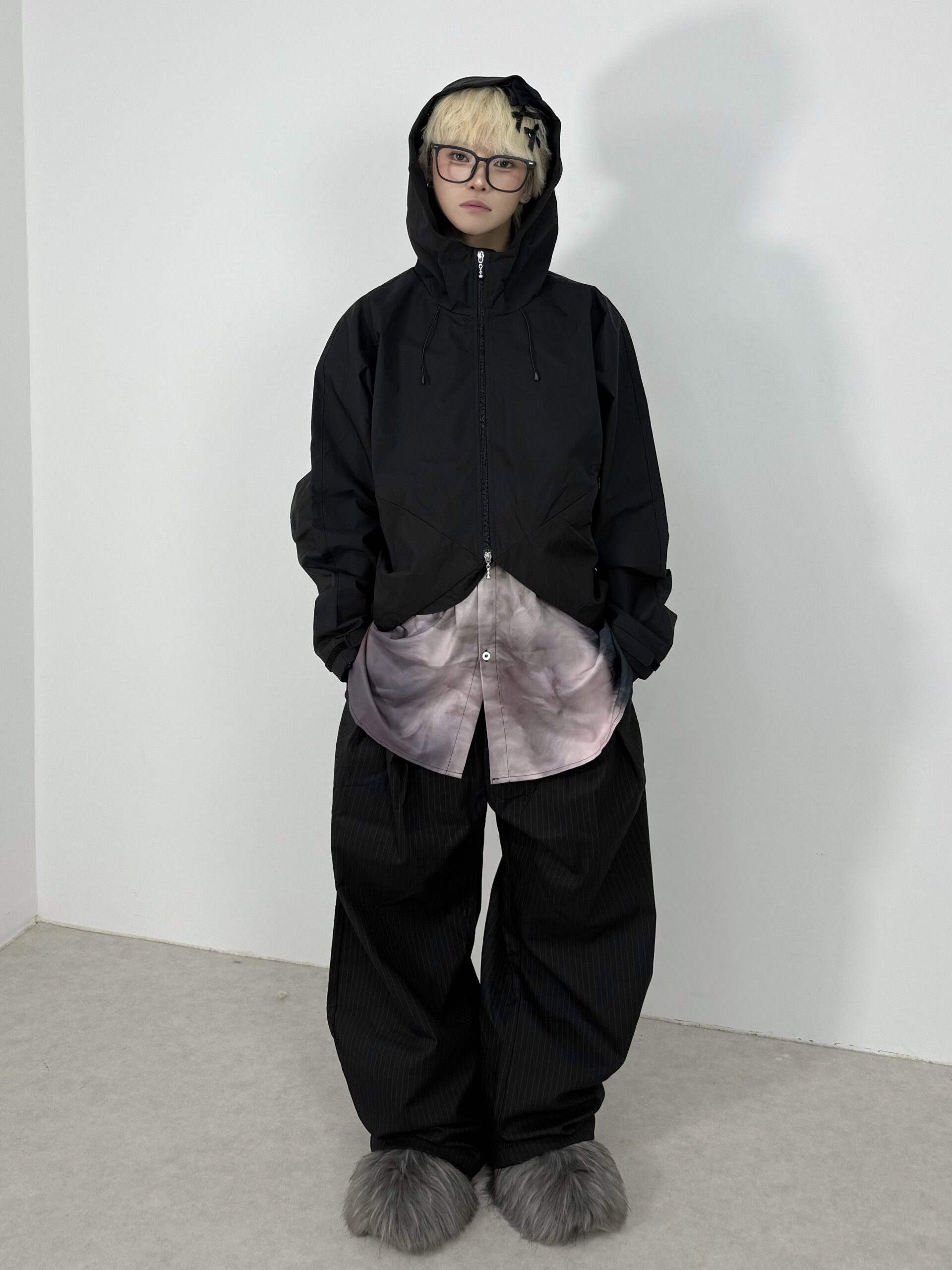 ゆ*様 【Nerd out XU】ugly cat long sleeve sh 受注制【Nerd out XU】ugly cat long sleeve shirt | OUR BRAND,Nerd