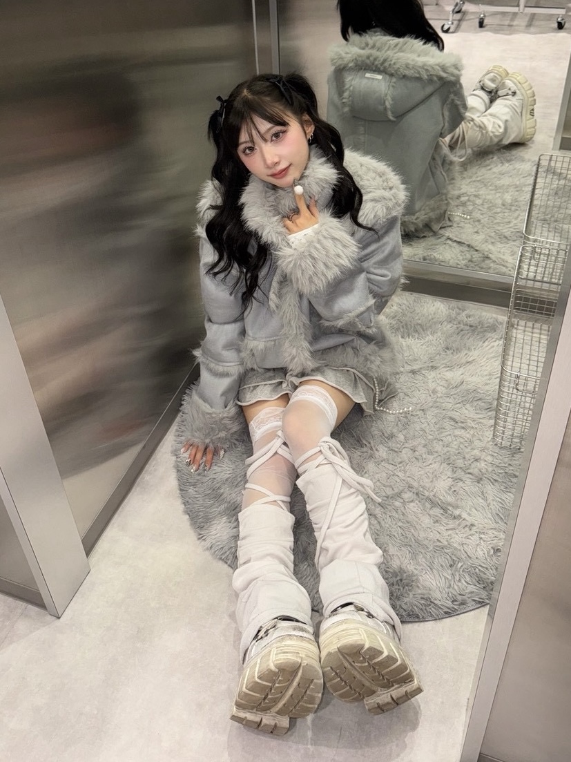 Uglyshadow】REVERSIBLE SHEARLING JACKET | OUR BRAND,Uglyshadow